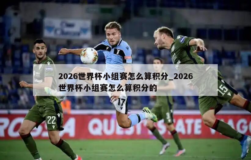 2026世界杯小组赛怎么算积分_2026世界杯小组赛怎么算积分的
