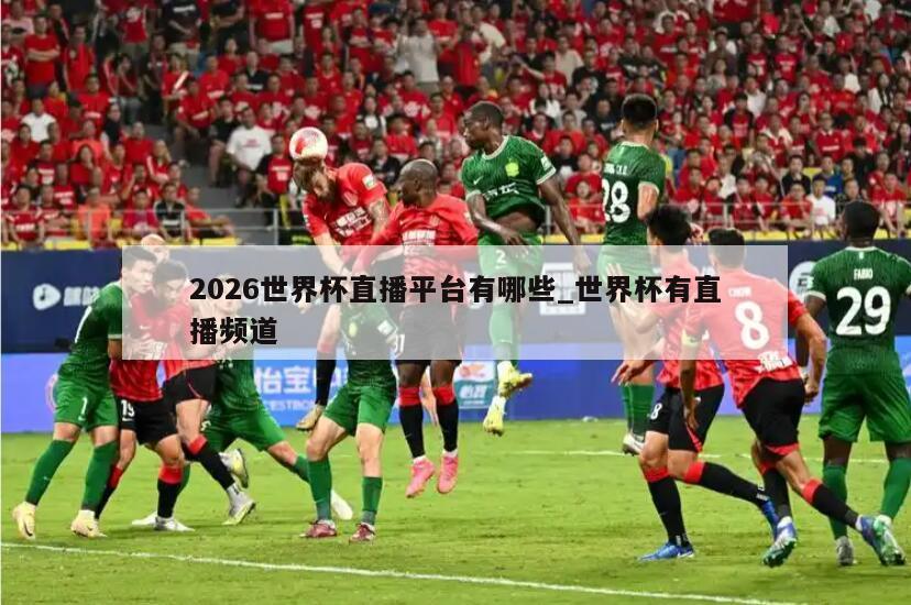 2026世界杯直播平台有哪些_世界杯有直播频道