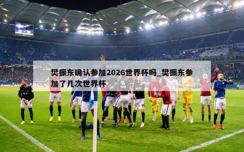 樊振东确认参加2026世界杯吗_樊振东参加了几次世界杯