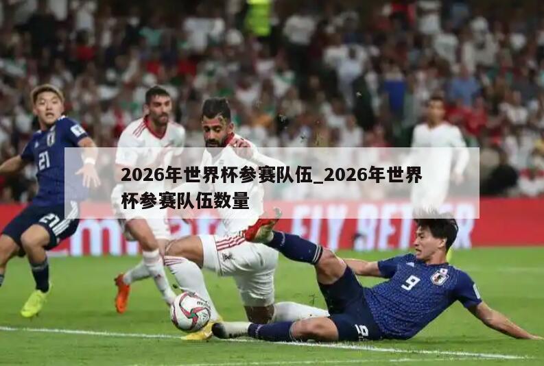 2026年世界杯参赛队伍_2026年世界杯参赛队伍数量
