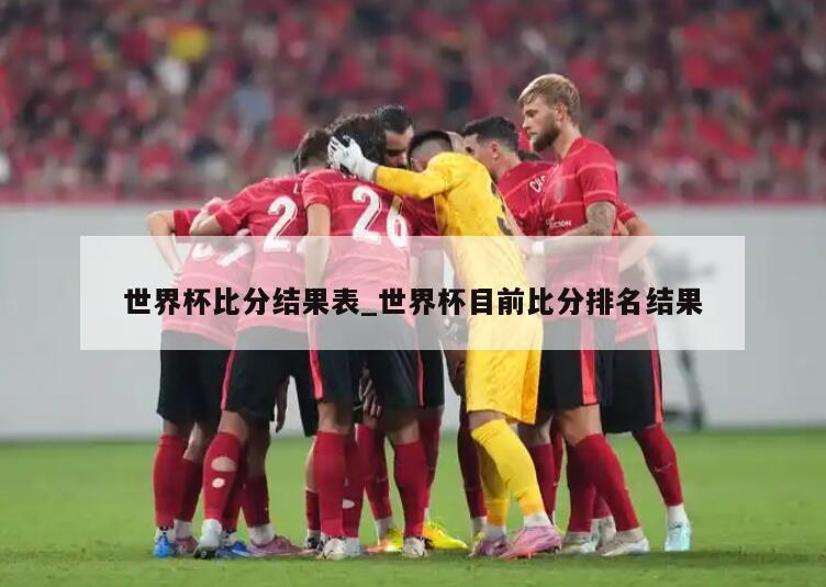 世界杯比分结果表_世界杯目前比分排名结果
