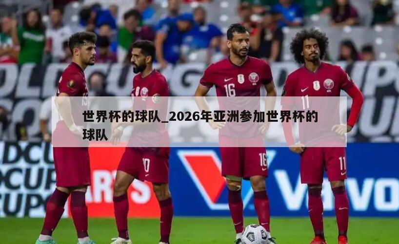 世界杯的球队_2026年亚洲参加世界杯的球队